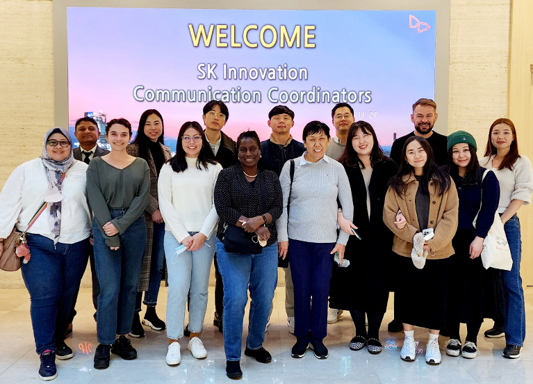 SK Innovation held 2022 Year-end Global Communication Coordinators Workshop in Korea